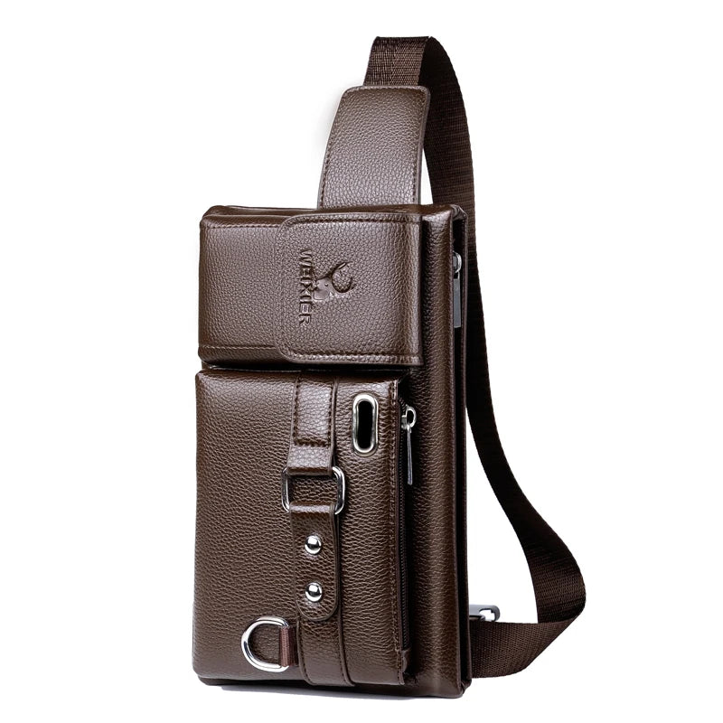 Men's Sports Waist Bag Outdoor Travel Messenger Bag