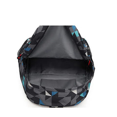 Plaid Backpack for Kids Boys Children Student School Bags