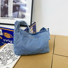 Retro Denim Sling Bag Women Crossbody Phone Shoulder Sac Bandouliere