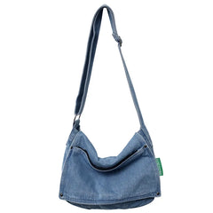 Retro Denim Sling Bag Women Crossbody Phone Shoulder Sac Bandouliere
