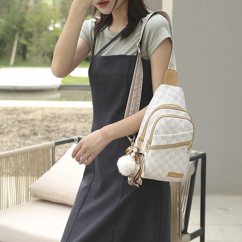 Women's Sports Chest Bag Wallet Phone Bag Belt Bag Mini Shoulder Messenger