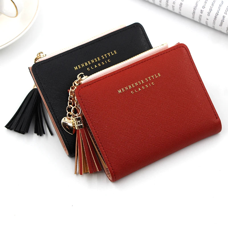 Women's Large Zipper Wallet for Banknotes - Versatile Student Wallet