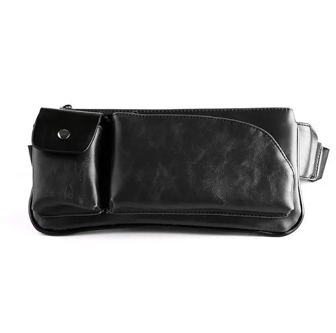 Men's Retro Shoulder Bag Messenger Chest Sports Waist Bag