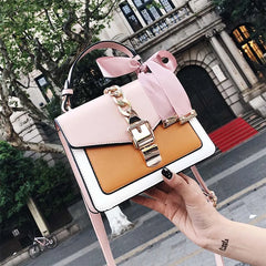 Small Square Bag Ladies Silk Scarf Shoulder Messenger Bag