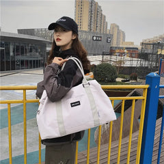 Large Capacity Sports Fitness Bag Travel Handbag for Yoga Men Women