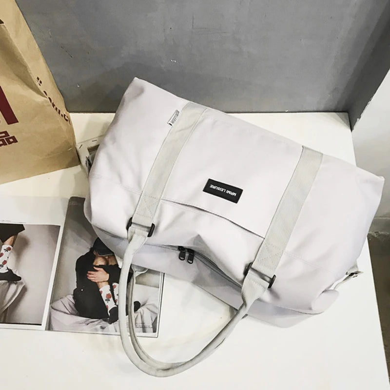 Large Capacity Sports Fitness Bag Travel Handbag for Yoga Men Women