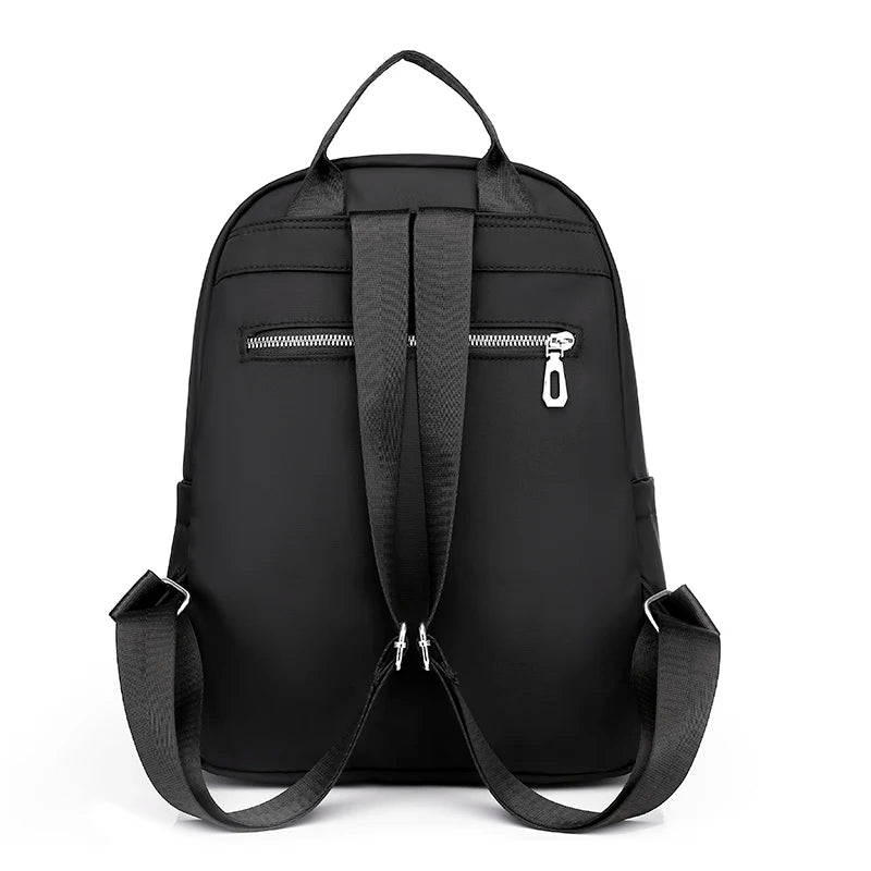 Waterproof Oxford Cloth Backpack Women's Leisure Schoolbag