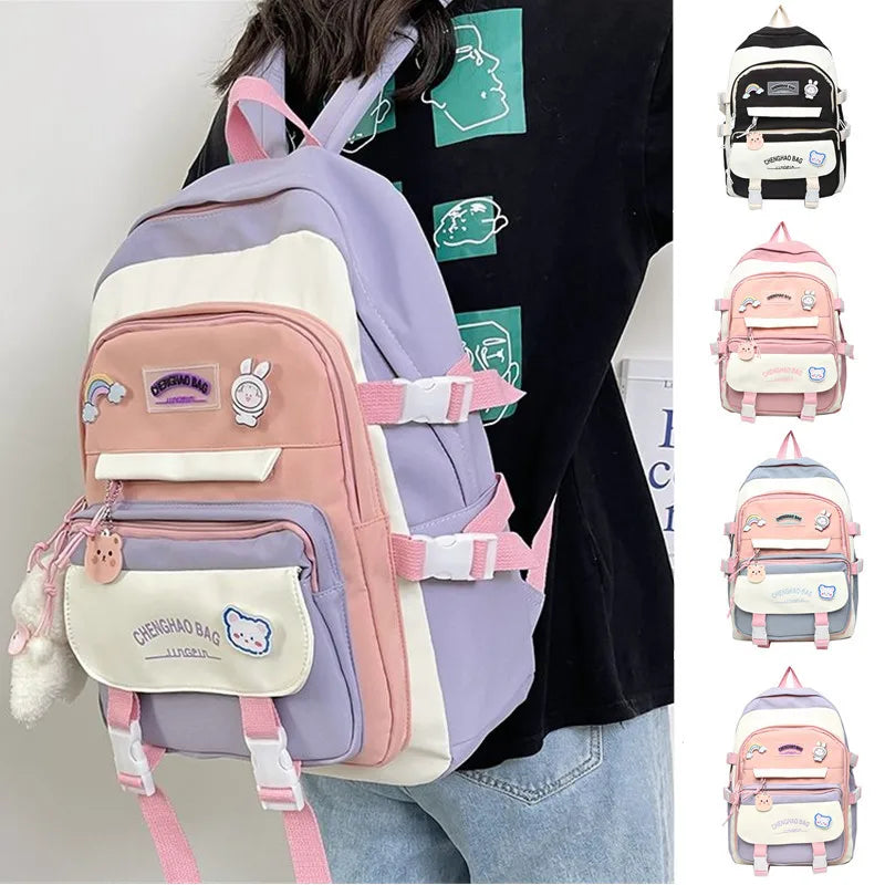Female College Junior School Backpack