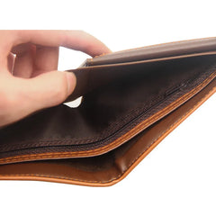 Men's Crocodile Pattern PU Multi-card Wallet
