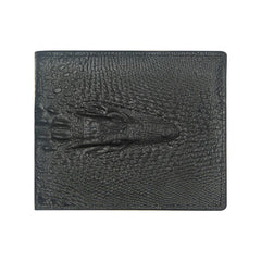 Men's Crocodile Pattern PU Multi-card Wallet