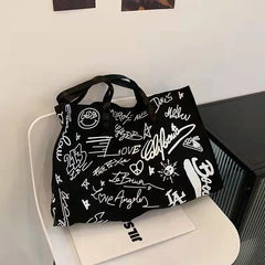 Western Graffiti Ladies Shoulder Bag