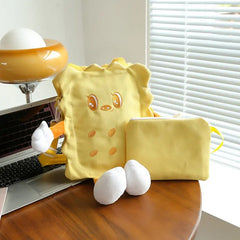 Stylish Women's Tote Bag Car Stitching PU Messenger Bag