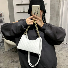 Women Crossbody Shoulder Bag Chain Handbag Purse PU Leather Phone 01-SB