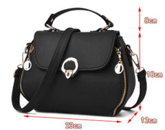 Women's Small Square Shoulder Bag Messenger Bag 23X12X18cm