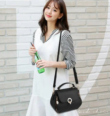 Women's Small Square Shoulder Bag Messenger Bag 23X12X18cm