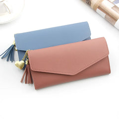 Women's Long Wallet Sweet Lady Handbag Card Slot Card Bag
