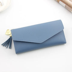 Women's Long Wallet Sweet Lady Handbag Card Slot Card Bag