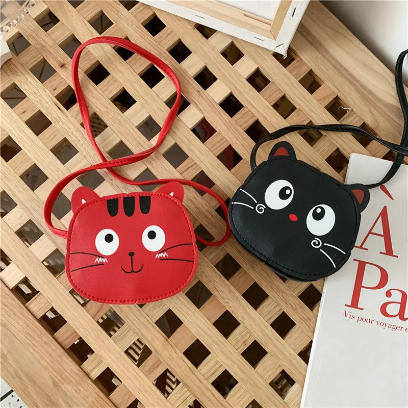 Kids Girl Crossbody Bags Cartoon Animal Coin Purse Handbag Small Coin Bag
