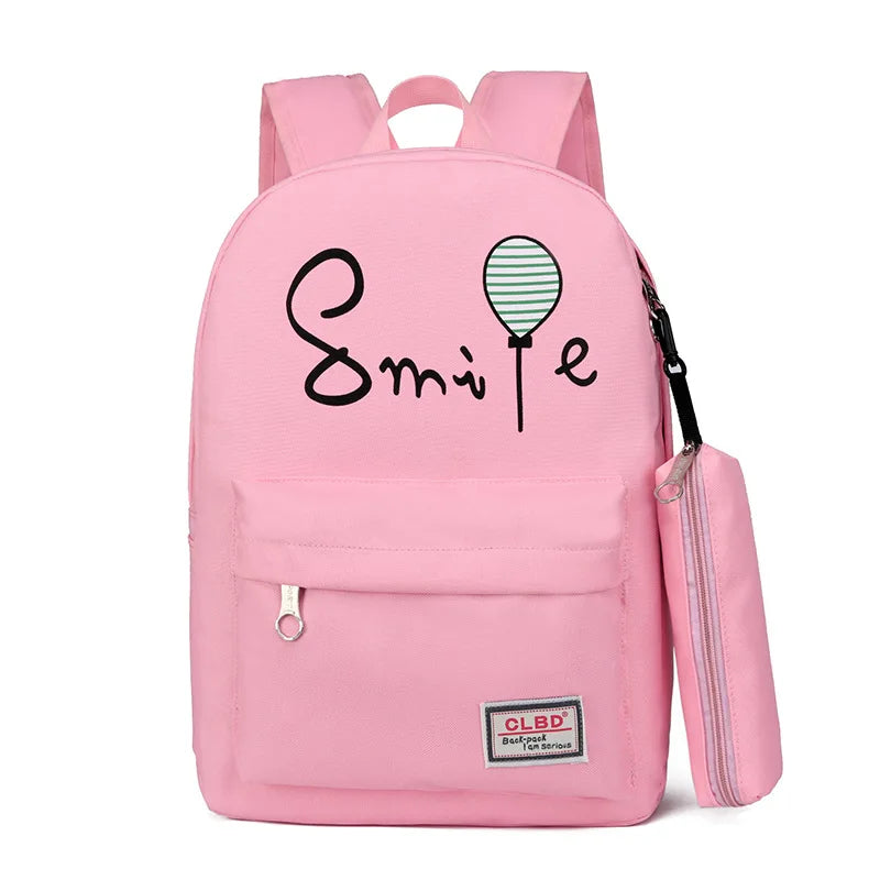 Children School Bags for Girls Boys Kids Backpacks 3Pcs/Set