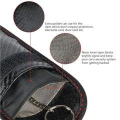 Anti-theft Car Key Fob RFID Signal Blocker Pouch