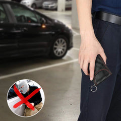 Anti-theft Car Key Fob RFID Signal Blocker Pouch