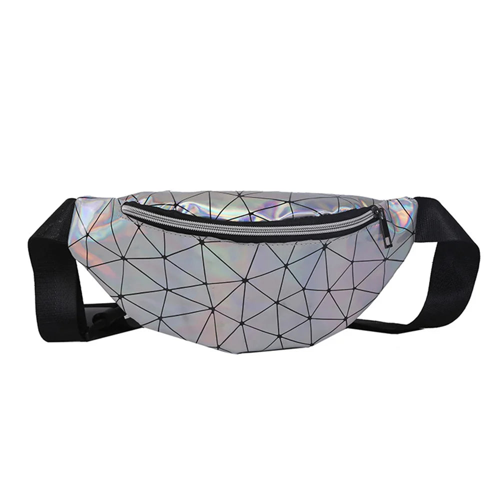 Hot Women Reversible Sequins Glitter Waist Bag Fanny Pack Hip Purse Satchel
