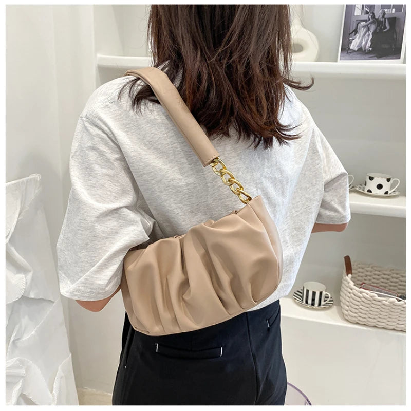 Newest Women Shoulder Bags PU Leather Handbags Multi-function Leisure Street