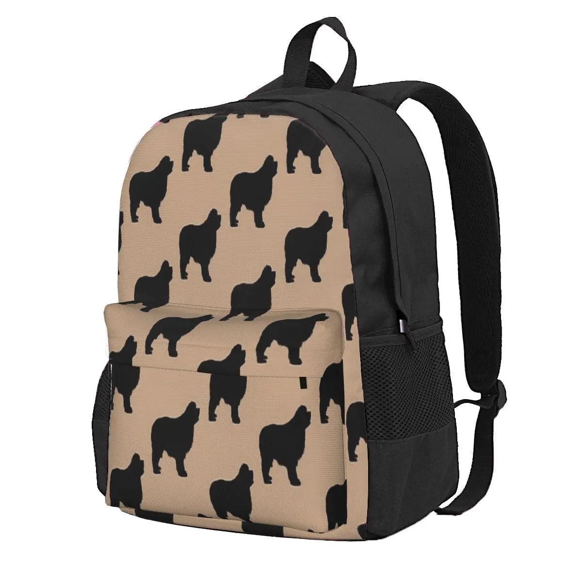 Newfie Love Is Big Love 2 Backpacks Men's Backpacks Bags For Women
