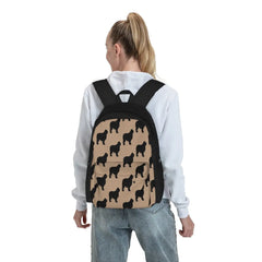 Newfie Love Is Big Love 2 Backpacks Men's Backpacks Bags For Women