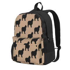 Newfie Love Is Big Love 2 Backpacks Men's Backpacks Bags For Women