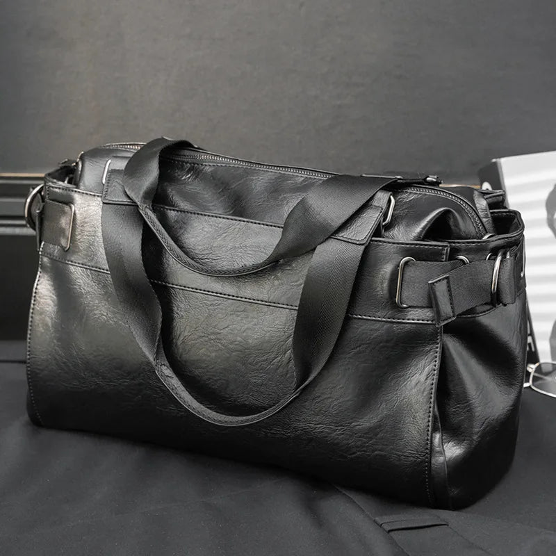 Men's Crossbody Bag Leisure Large Capacity Fitness Handbag