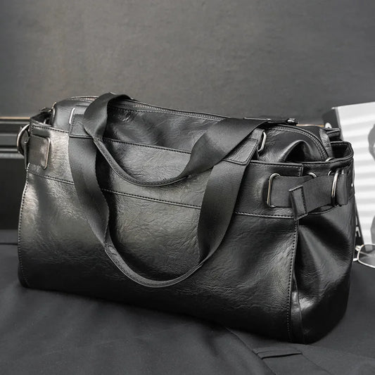 Men's Crossbody Bag Leisure Large Capacity Fitness Handbag