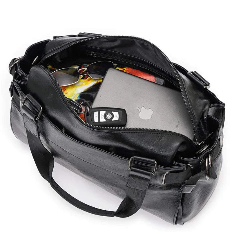 Men's Crossbody Bag Leisure Large Capacity Fitness Handbag
