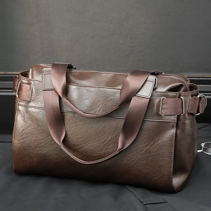 Men's Crossbody Bag Leisure Large Capacity Fitness Handbag