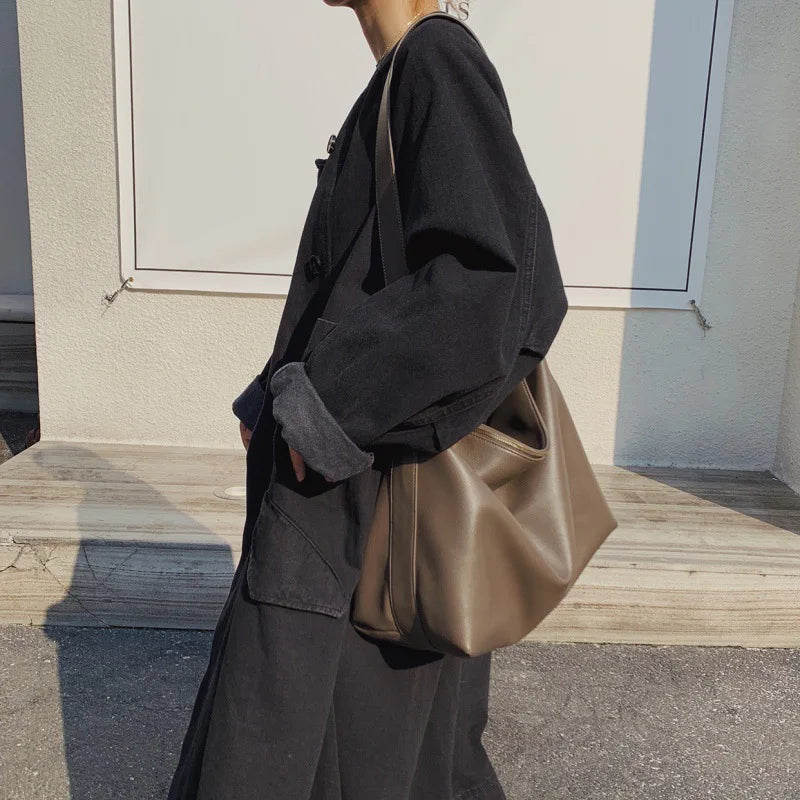 Soft Single Shoulder Handbag