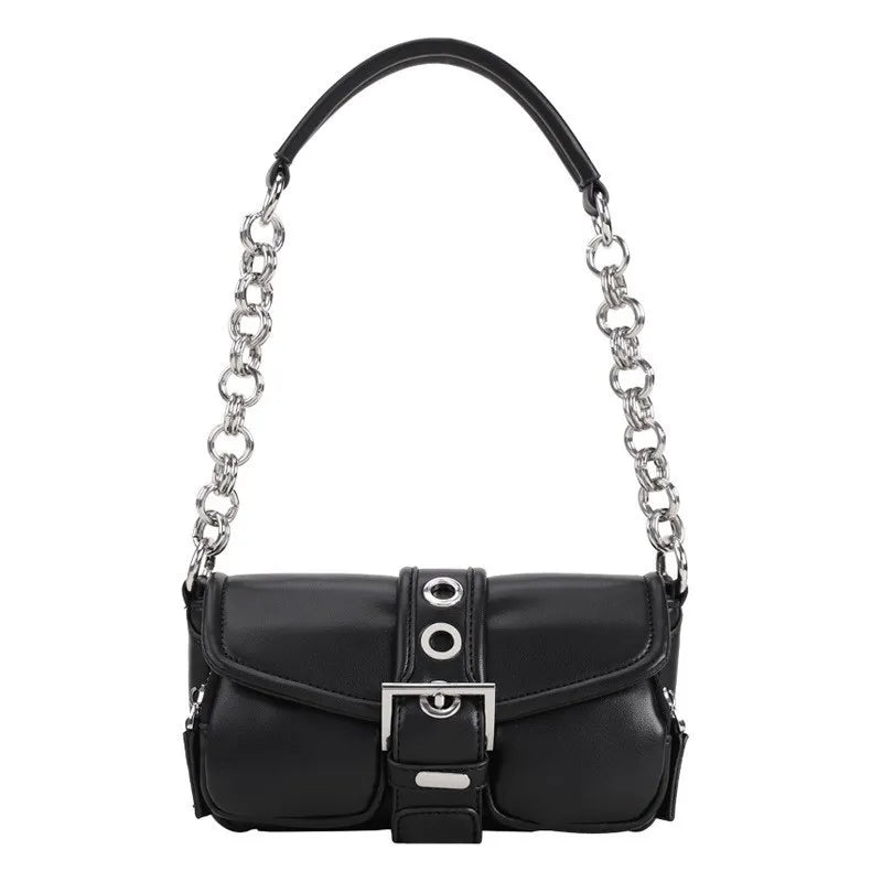 Retro Ring Chain Messenger Bag Mini Shoulder Bag
