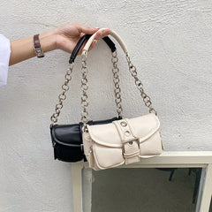 Retro Ring Chain Messenger Bag Mini Shoulder Bag
