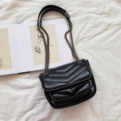 Newhotstacy Chain Bag Soft Single Shoulder Cross Body Phone Bag
