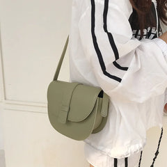 Newhotstacy Bag Ladies Single Shoulder Saddle Handbag