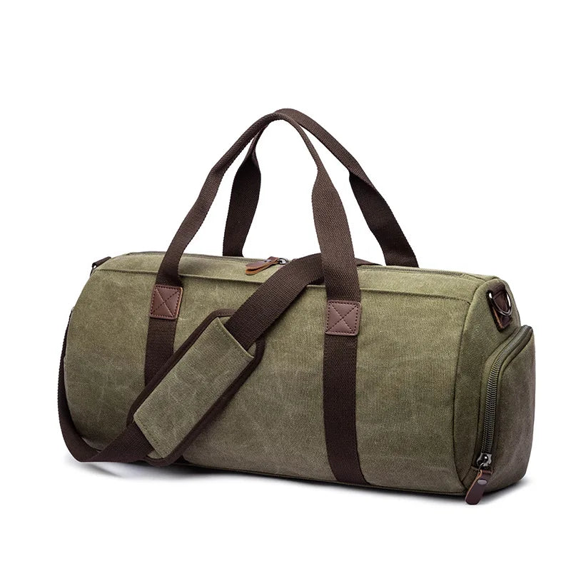 Canvas Cross Body Backpack Travel Bag