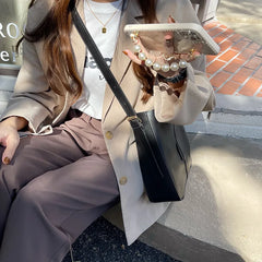 Large Capacity Bucket Bag Crossbody