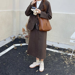 Large Capacity Bucket Bag Crossbody