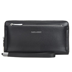 Men's Long Wallet Zipper Clutch Large Capacity Handbag