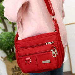 Waterproof Nylon Women Messenger Bag Crossbody Handbag