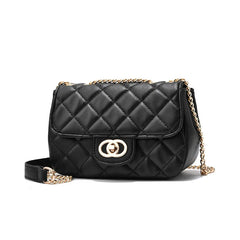 Newposs Mini Shoulder Bag Crossbody Diamond Lattice Small Bag Women