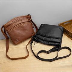 Newposs Ladies Shoulder Bags Leather CrossBody Bag