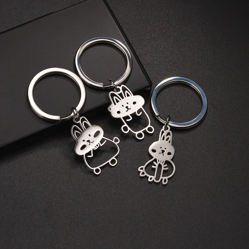 Customized Kid's Drawing Necklace Bracelet Keychain