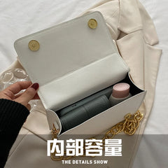 Rhombus Women Bags Texture Shoulder Bag Leather Handbags