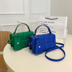 High-end Women's Green Shell Bag Messenger Bag