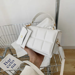 High-end Women's Green Shell Bag Messenger Bag